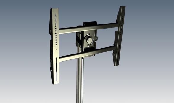 EDBAK RH1 Roterende hode TR traller -2/14° tilt , 90° rotering (RH1C-B)