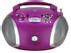 GRUNDIG RCD 1445 USB purple/ silver