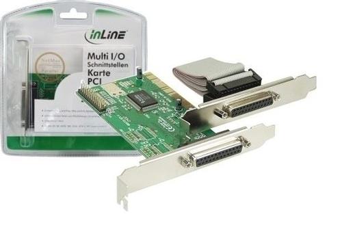 ALINE Parallel PCI udvidelseskort med 2 porte (66632)