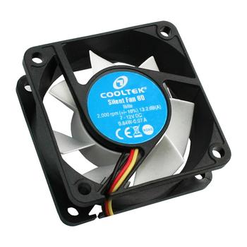 COOLTEK Silent Fan 60*60*25 2000RPM (CT60BW)