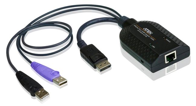 ATEN KA7169 DisplayPort USB Virtual Media KVM Adapter Cable with Smart Card Reader (CPU Module) - KVM / lyd / USB-utvider (KA7169)
