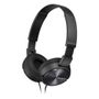 SONY MDR-ZX310 3.5mm Connector Wired Foldable Black Headphones