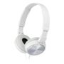 SONY MDR-ZX310AP Wired 3.5mm Connector White Folding Headphones
