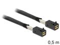 DELOCK Cable Mini SAS HD SFF-8643 > Mini SAS HD SFF-8643 0.5 m