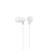 SONY IN-EAR HEADSET WITH MIC MDREX15APW.CE7 WHITE CONS
