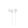 SONY IN-EAR HEADSET WITH MIC MDREX15APW.CE7 WHITE CONS (MDREX15APW.CE7)