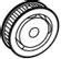 INTERMEC TOOTH BELT WHEEL ASSY. F/ 5