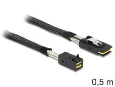 DELOCK Serial Attached SCSI (SAS) internt kabel 50cm