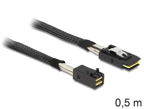 DELOCK Kabel Mini SAS SFF 8643 -> SFF 8087 St/St 0.50m (83388)