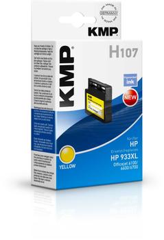 KMP H107 ink cartridge yellow comp. with HP CN 056 AE 933 XL (1726,4009)