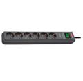Eco-Line 13.500A power strip 6-fold 5m