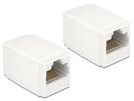 DELOCK Netzwerk Adapter RJ45 -> RJ45 Bu/Bu (86249)