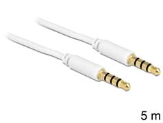 DELOCK Audiokabel 3,5mm Klinke -> 3,5mm Klinke St/St 5.00m w