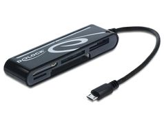 DELOCK Micro USB OTG Card Reader 5 Slot Kortlæser USB