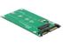 DELOCK gränssnittskonverterare,  SATA till M.2 (NGFF), 6Gb/s, grön