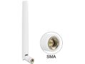 DELOCK LTE Antenne LTE SMA 1- 2,5 dBi omni Gelenk wei?