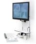 ERGOTRON PATIENT ROOM VL18 STS WM BRIGHT WHITE