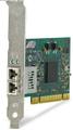 Allied Telesis ALLIED Single port Fiber Gigabit NIC for 32-bit PCI bus LC Connector with 10km single mode optics