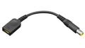 LENOVO ThinkPad Barrel Power Conversion Cable - Voedingskabel - power DC jack (M) naar mini-USB Type A (alleen voeding) (V) - voor IdeaPad 3 14ITL05 81X7, 3 15ITL05 81X8