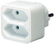 BRENNENSTUHL Adapter 2x euro-uttag