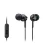 SONY MDR-EX110AP In-Ear hörlurar med mikrofon Svart