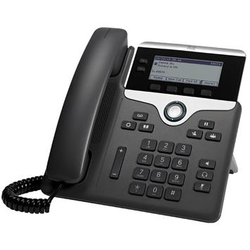 Cisco IP Phone 7821 - VoIP-telefon - SIP, SRTP - 2 linjer - (CP-7821-K9=)