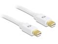 DELOCK Kabel DisplayPort mini St.>DisplayPort mini St. 0,5m [wh]