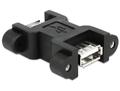 DELOCK Adapter USB-A -> USB-A Bu/Bu