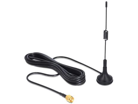 DELOCK ISM Antenne 433 MHz SMA 3dBi omni starr Standfu? (88877)