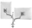 CHIEF MFG K2C220S | Kontourâ„¢ K2C Articulating Column Mount, 2 Monitors | VESA 75x75-100x100 | Max 11.3kg | Desk clamp | Silver