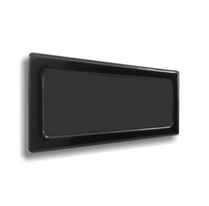 DEMCiflex Staubfilter 2x40mm, quadratisch - schwarz/ schwarz (DF0077)