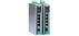 MOXA EDS-G205A-4POE,  industriell switch, 5xRJ45, PoE+, IP30, grå/svart