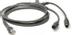 ZEBRA ASSEMBLY, CABLE, AUTO-HOST DETECT - KEYBOARD WEDGE: 7FT. (2M) STRAIGHT, PS/2 POWER PORT