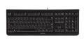 CHERRY Keyboard KC 1000 USB Black Azerty BE