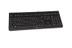 CHERRY KC 1000 USB US-ENGLISH W/EURO SYMBOL - BLACK, QUIET
