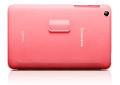 LENOVO A8-50 Folio Case and Film (Red)