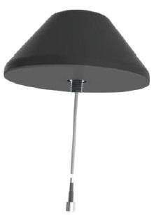 CISCO Integrated 4G Low-Profile Outdoor Saucer Antenna - Antenna - cellular - omni-directional - outdoor, ceiling mountable - black - for P/N: C1111-4PLTELA,  C1111-8PLTELAWZ,  C1112-8PLTEEAWE,  C1117-4P (ANT-4G-SR-OUT-TNC=)