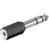 GOOBAY Adapter 3,5mm -> 6,35mm