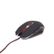 GEMBIRD gaming optical mouse 2400 DPI, 6-button, USB, black with red backlight