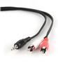 GEMBIRD audio cable JACK 3,5mm M / 2x RCA (CINCH) M 2.5M