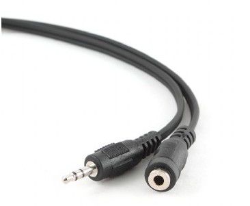 GEMBIRD audio cable JACK 3.5mm M/JACK 3.5mm F 1,5M (CCA-423)