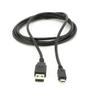 GEMBIRD double-sided USB 2.0 AM to Micro-USB cable, 1 m, black