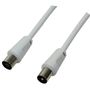 LOGILINK - Coaxial cable male / female, 1.5 m
