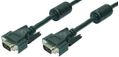 LOGILINK - Cable VGA 2x Ferryt HQ, lenght 5m