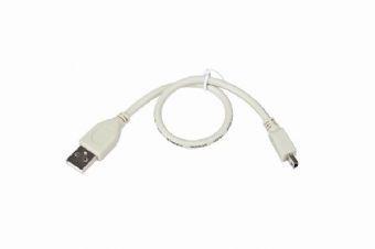 GEMBIRD USB 2.0 A-plug MINI 5PM 1ft cable, bulk packing (CCP-USB2-AM5P-1)