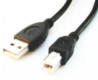 GEMBIRD USB 2.0 A- B 4.5m cable black color (CCP-USB2-AMBM-15)