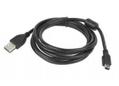 GEMBIRD USB 2.0 A- MINI 5PM 1,8m cable with ferrite core