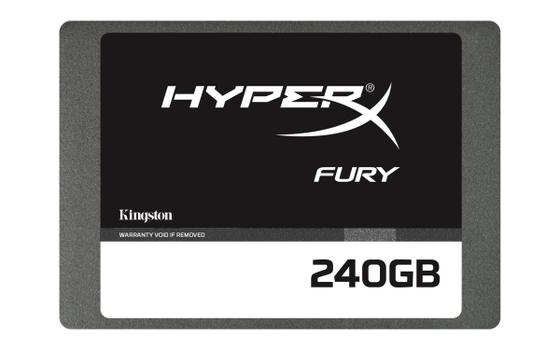 KINGSTON 240GB HyperX FURY SSD SATA3 2.5in 7mm height w/Adapter (SHFS37A/240G)