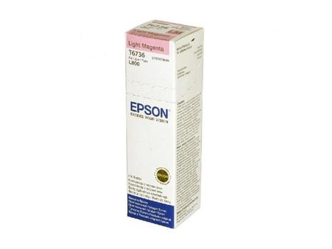 EPSON n Ink Cartridges,  T6736, 6 colour ink bottles, Singlepack,  1 x 70.0 ml Light Magenta (C13T67364A)