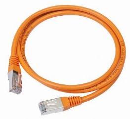 GEMBIRD patchcord RJ45, cat.5e, UTP, 0.25m, orange (PP12-0.25M/O)